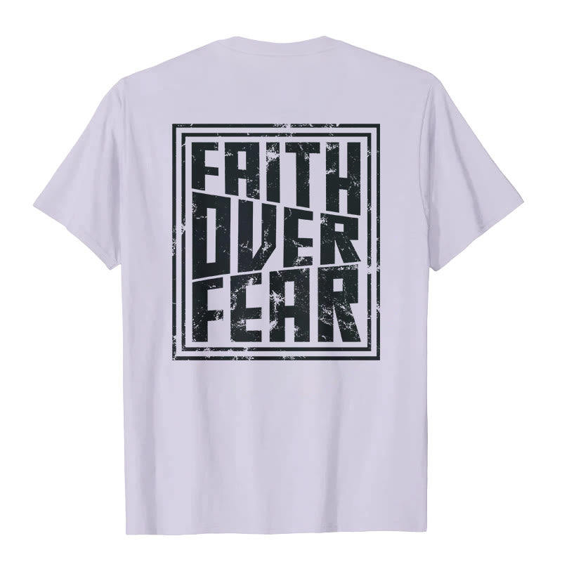 Christianartworkshop Glaube über Angst T-Shirt