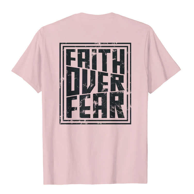 Christianartworkshop Glaube über Angst T-Shirt