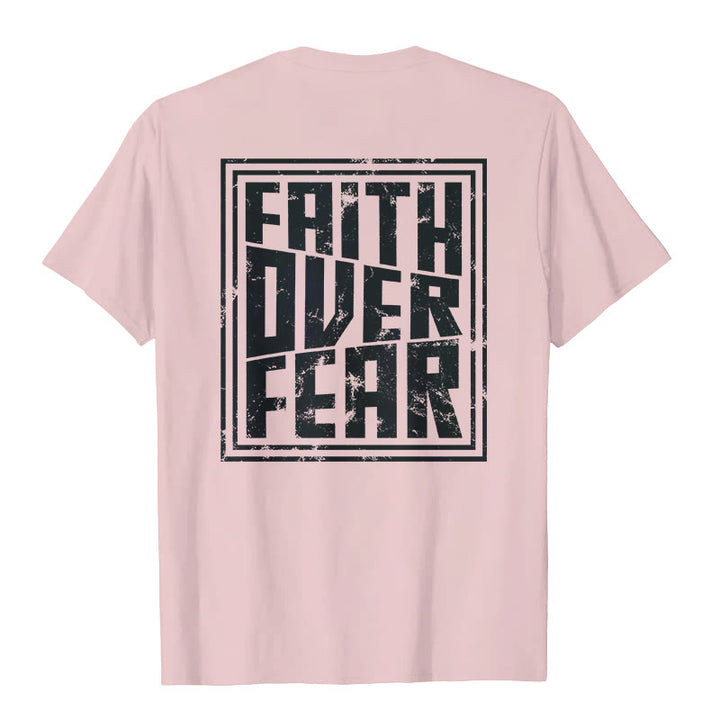 Christianartworkshop Glaube über Angst T-Shirt