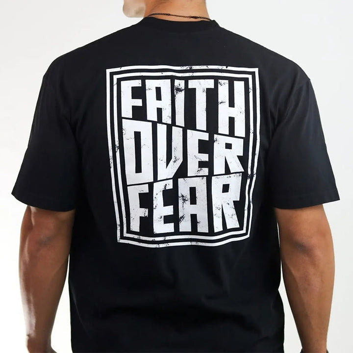 Christianartworkshop Glaube über Angst T-Shirt