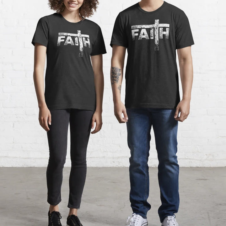 Christianartworkshop Das Glaubenskreuz T-Shirt