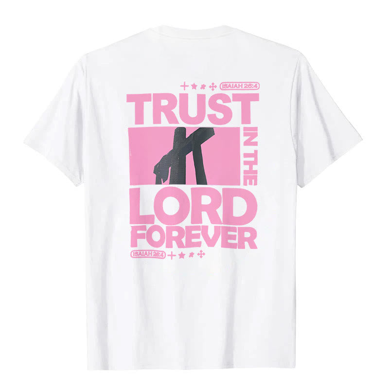 Christianartworkshop T-Shirt mit Aufschrift „Vertraue für immer auf den Herrn“ - image 5