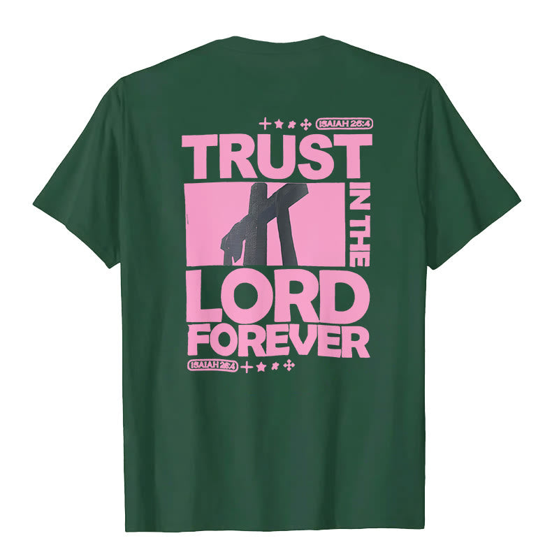 Christianartworkshop T-Shirt mit Aufschrift „Vertraue für immer auf den Herrn“ - image 20