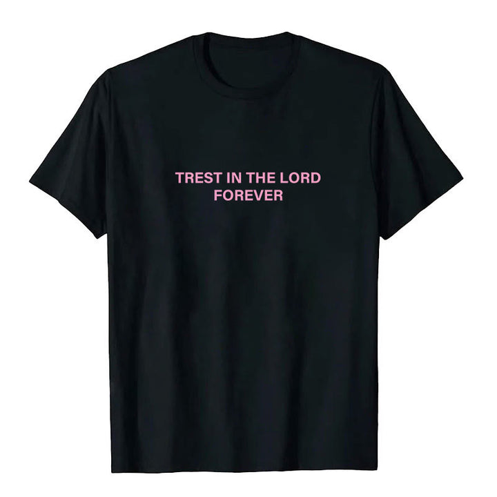 Christianartworkshop T-Shirt „Vertraue für immer auf den Herrn“ - image 1