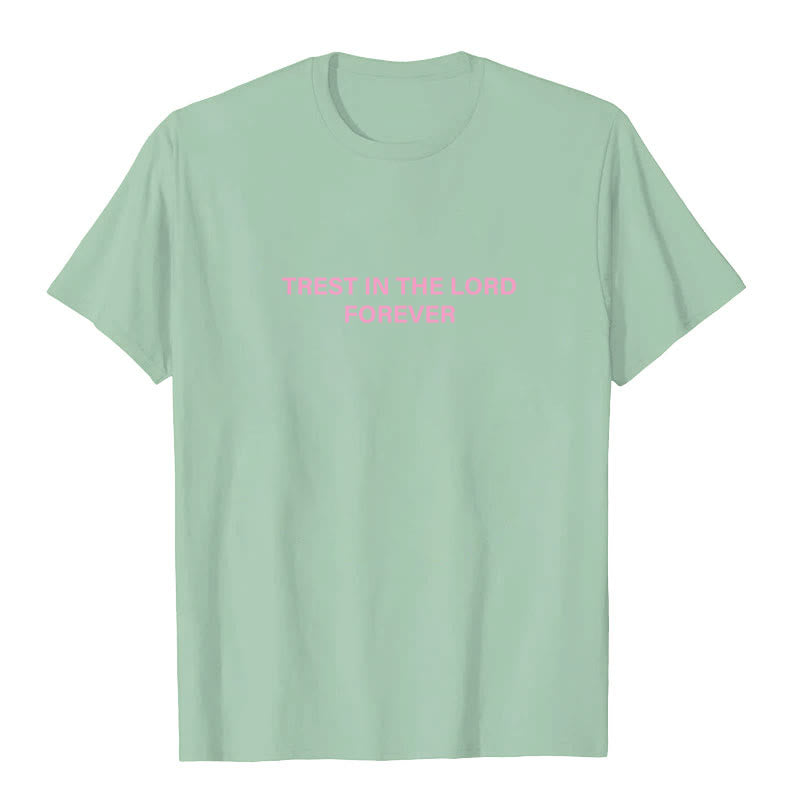 Christianartworkshop T-Shirt mit Aufschrift „Vertraue für immer auf den Herrn“ - image 18