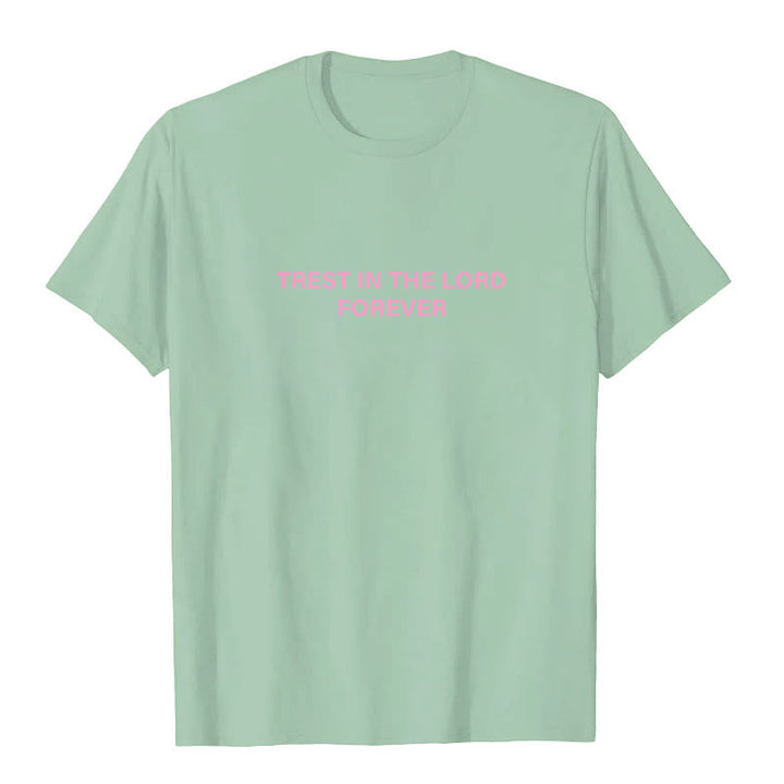Christianartworkshop T-Shirt mit Aufschrift „Vertraue für immer auf den Herrn“ - image 18