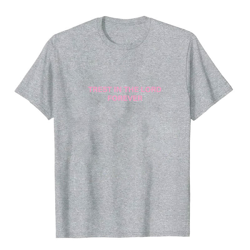 Christianartworkshop T-Shirt mit Aufschrift „Vertraue für immer auf den Herrn“ - image 26