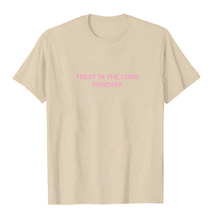 Christianartworkshop T-Shirt mit Aufschrift „Vertraue für immer auf den Herrn“ - image 9