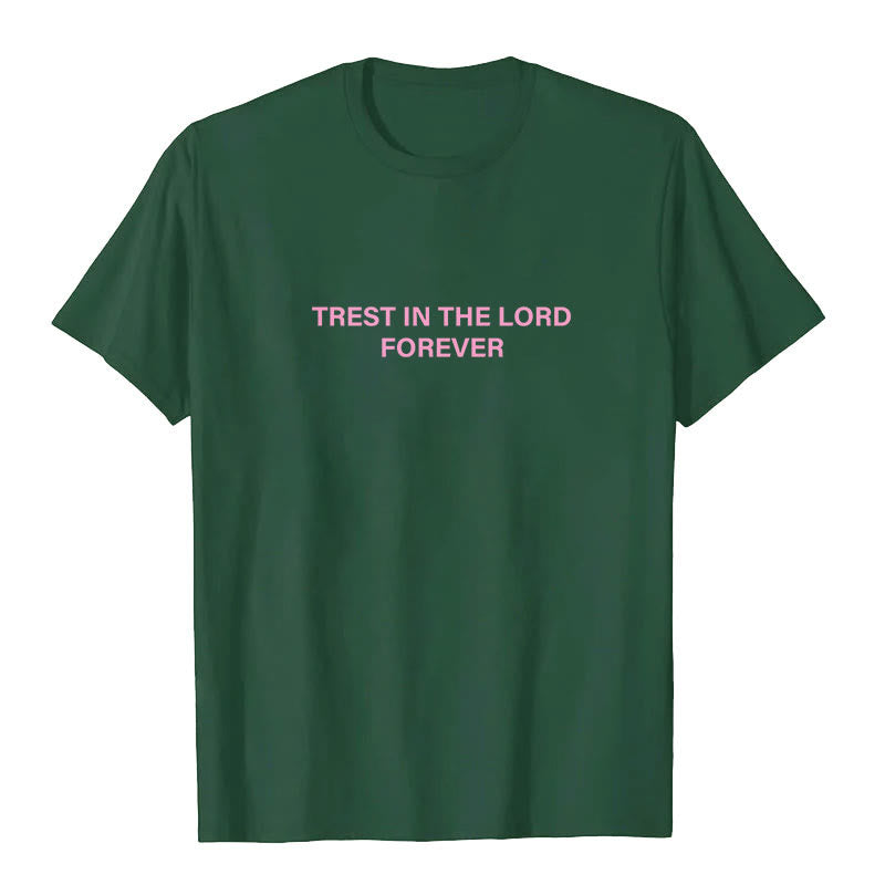 Christianartworkshop T-Shirt mit Aufschrift „Vertraue für immer auf den Herrn“ - image 21