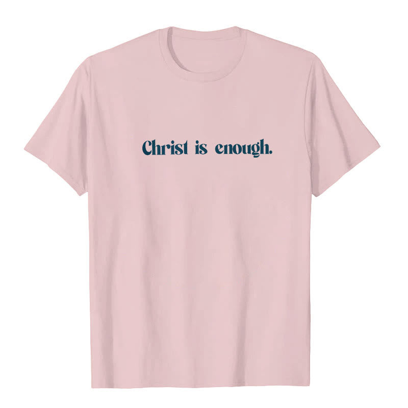 Christianartworkshop Christus ist genug T-Shirt - image 9