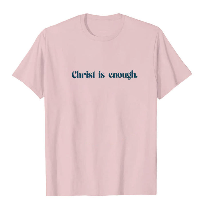 Christianartworkshop Christus ist genug T-Shirt - image 9