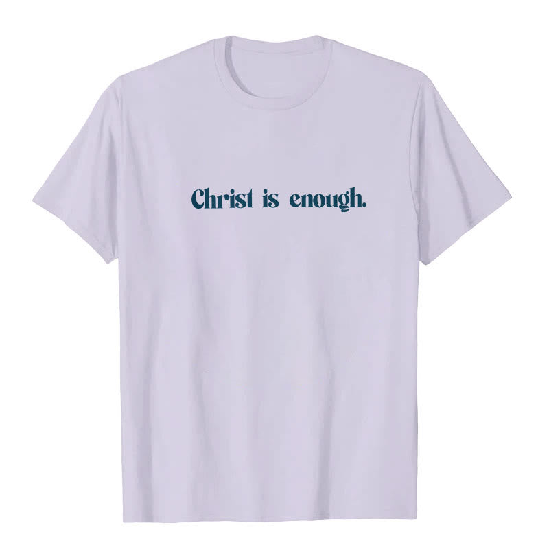 Christianartworkshop Christus ist genug T-Shirt - image 15