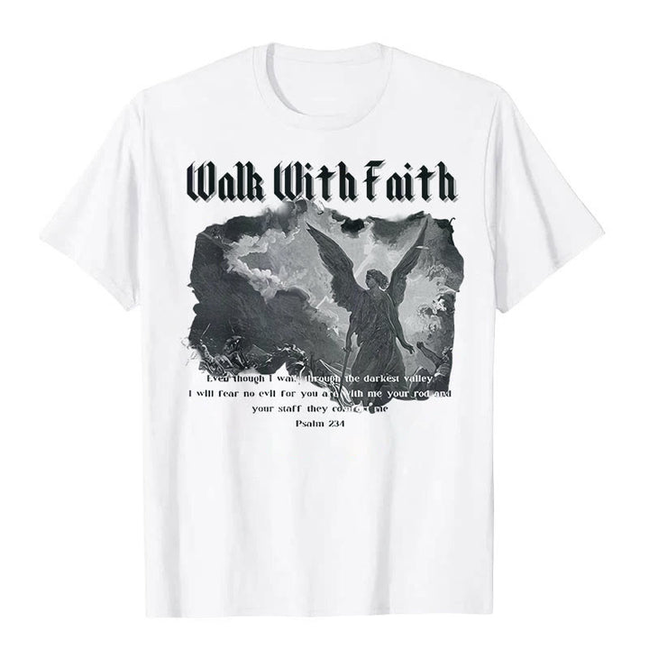 Christianartworkshop – T-Shirt „Walk With Faith“