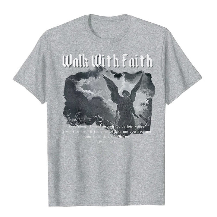 Christianartworkshop – T-Shirt „Walk With Faith“