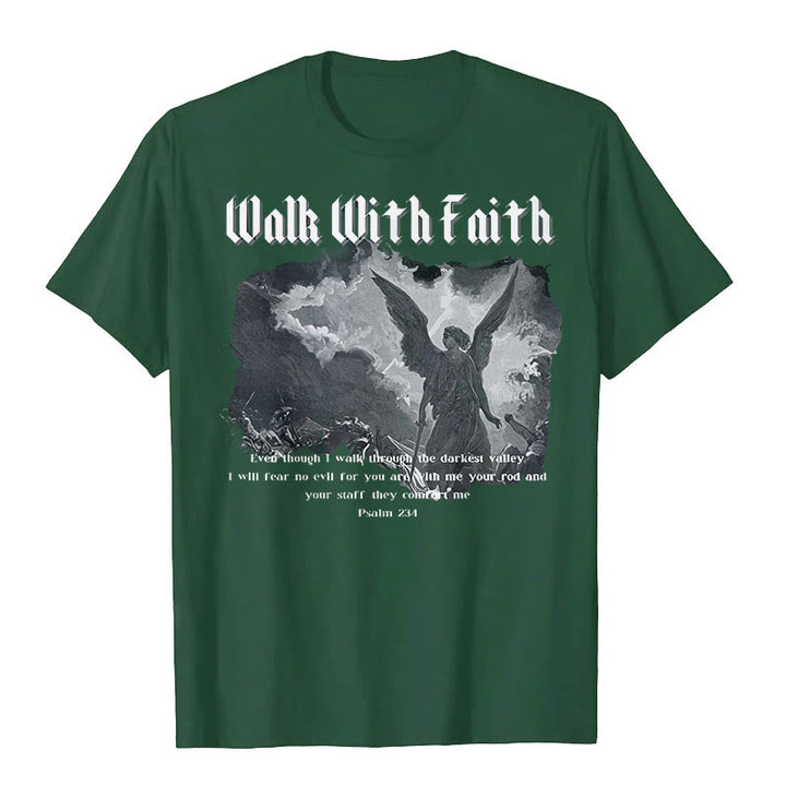 Christianartworkshop – T-Shirt „Walk With Faith“