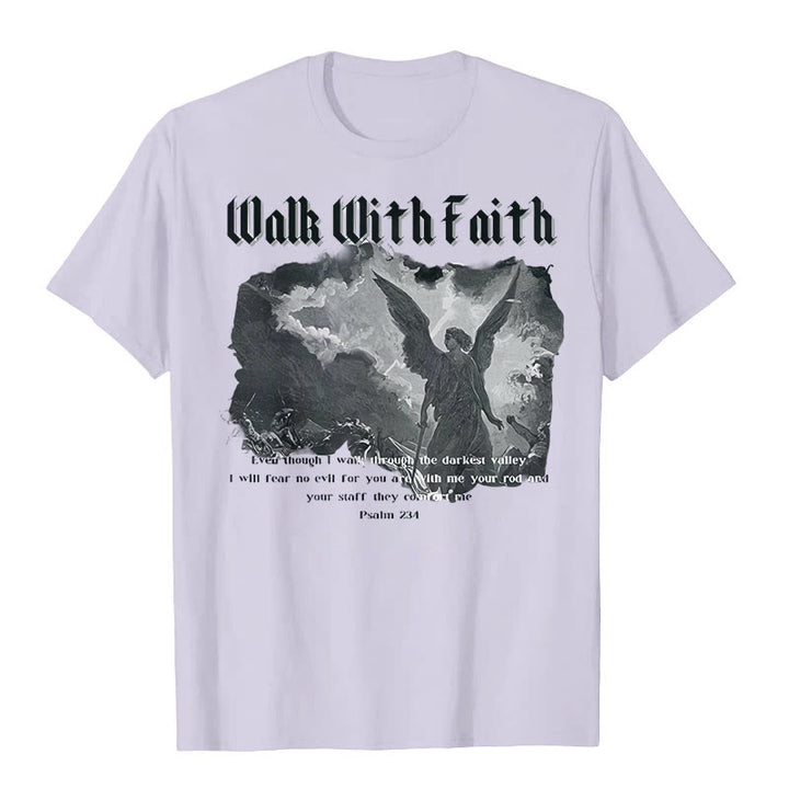 Christianartworkshop – T-Shirt „Walk With Faith“