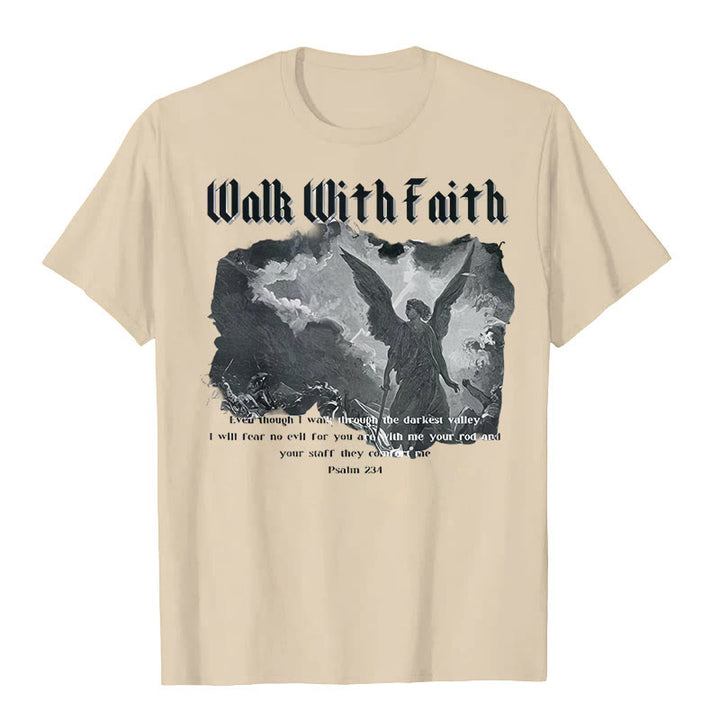 Christianartworkshop – T-Shirt „Walk With Faith“