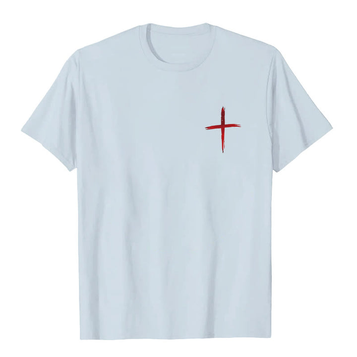 Christianartworkshop Ich werde mit Gott gehen T-Shirt - image 11