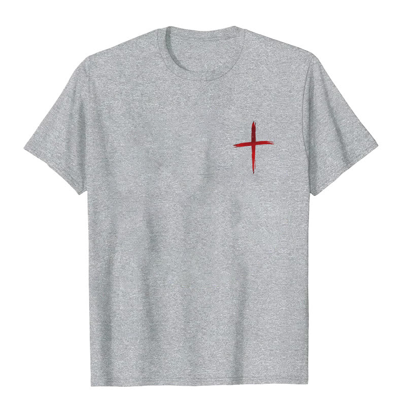 Christianartworkshop Ich werde mit Gott gehen T-Shirt - image 26