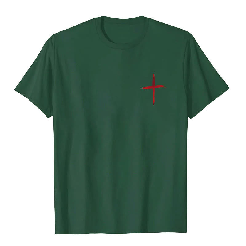 Christianartworkshop Ich werde mit Gott gehen T-Shirt - image 20