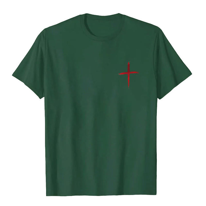 Christianartworkshop Ich werde mit Gott gehen T-Shirt - image 20