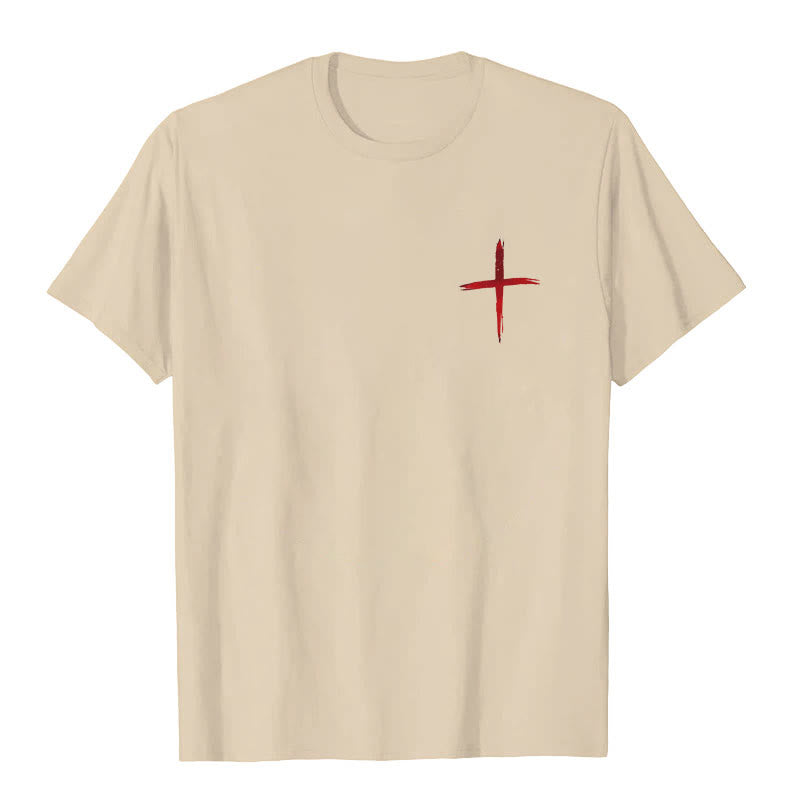 Christianartworkshop Ich werde mit Gott gehen T-Shirt - image 8