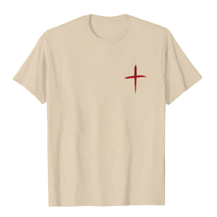 Christianartworkshop Ich werde mit Gott gehen T-Shirt - image 8