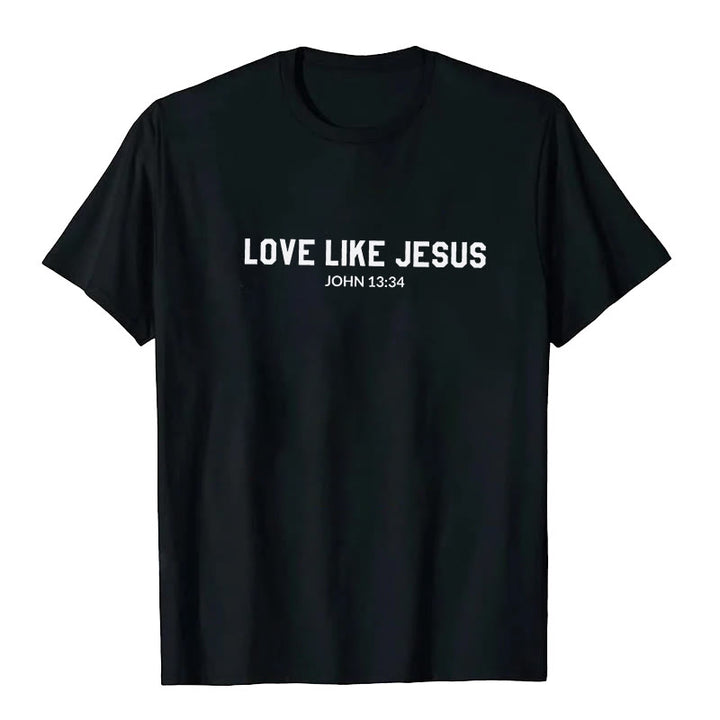 Christianartworkshop Liebe wie Jesus T-Shirt