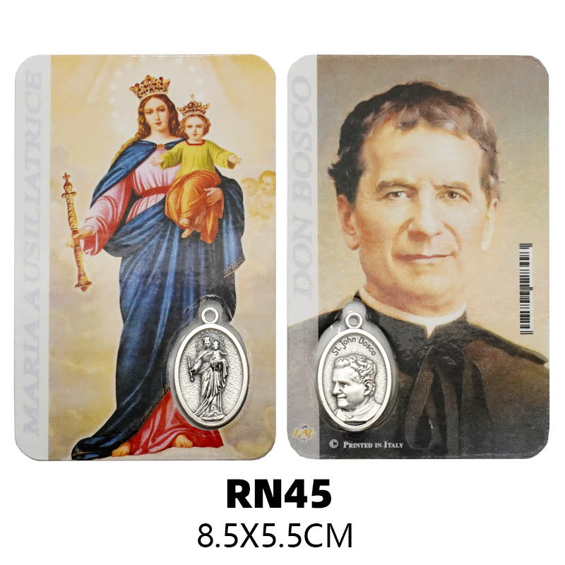 Christianartworkshop Papierkarte „Unsere Liebe Frau & Jesus & Engel“: Ein Symbol des Heiligen Geistes und der Kraft