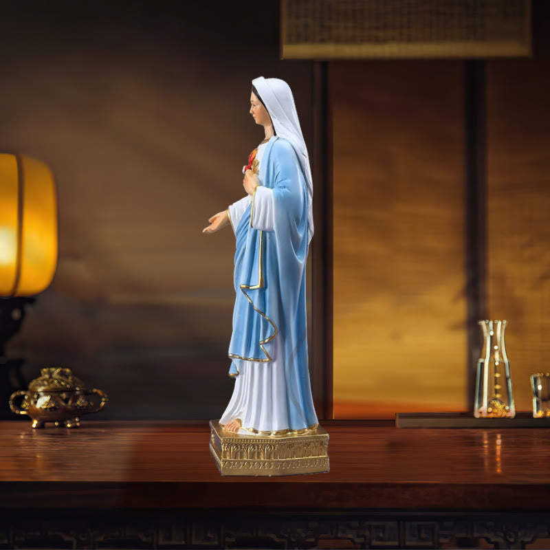 Christianartworkshop Tischdeko „Unbeflecktes Herz Mariens“: Die Kraft des Glaubens verbreiten