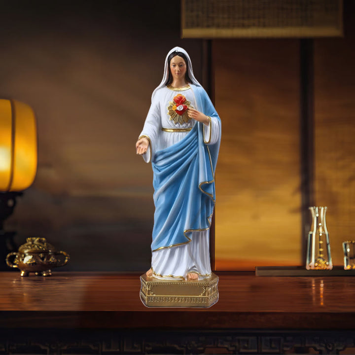 Christianartworkshop Tischdeko „Unbeflecktes Herz Mariens“: Die Kraft des Glaubens verbreiten