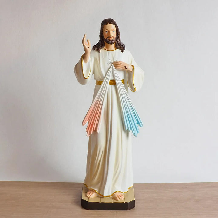 Christianartworkshop Jesus Divine Mercy Desktop Ornament: Verbreitung des Lichts der Erlösung