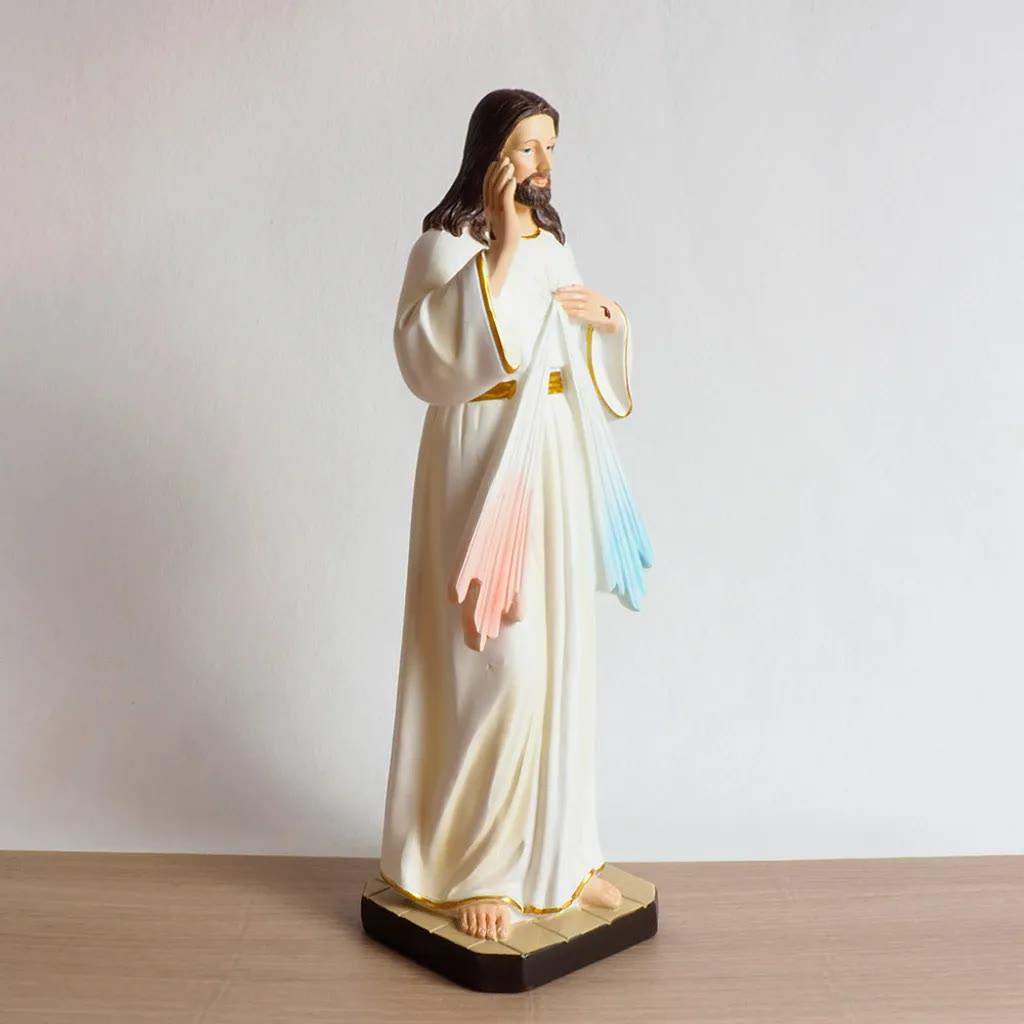 Christianartworkshop Jesus Divine Mercy Desktop Ornament: Verbreitung des Lichts der Erlösung