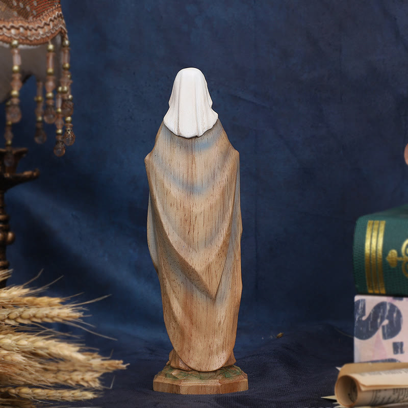 Christianartworkshop Holz-Tischdeko „Unsere Liebe Frau“: Verbreitung von Liebe und Segen