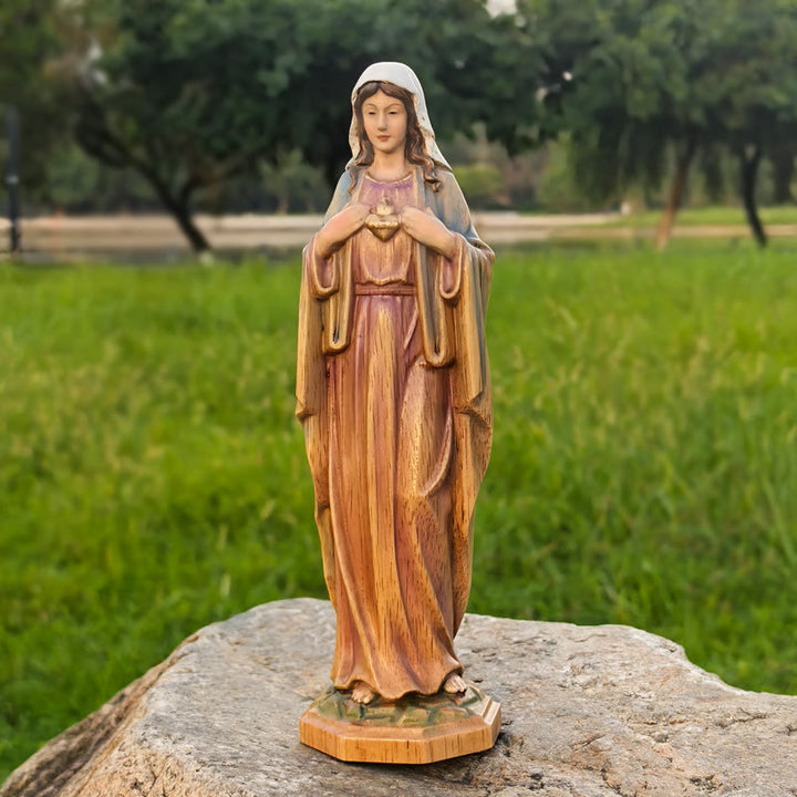 Christianartworkshop Holz-Tischdeko „Unsere Liebe Frau“: Verbreitung von Liebe und Segen