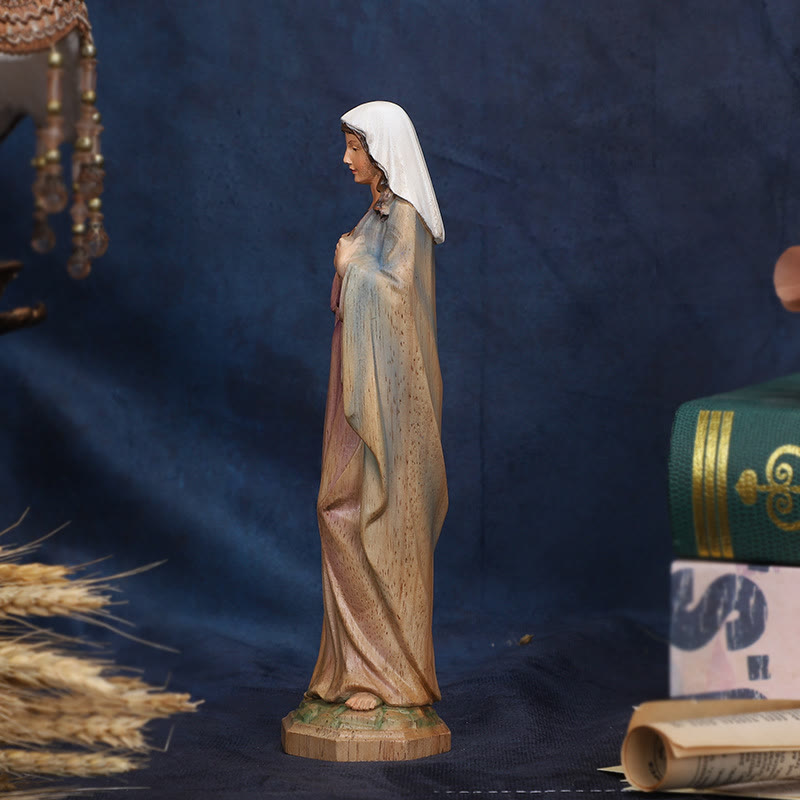 Christianartworkshop Holz-Tischdeko „Unsere Liebe Frau“: Verbreitung von Liebe und Segen