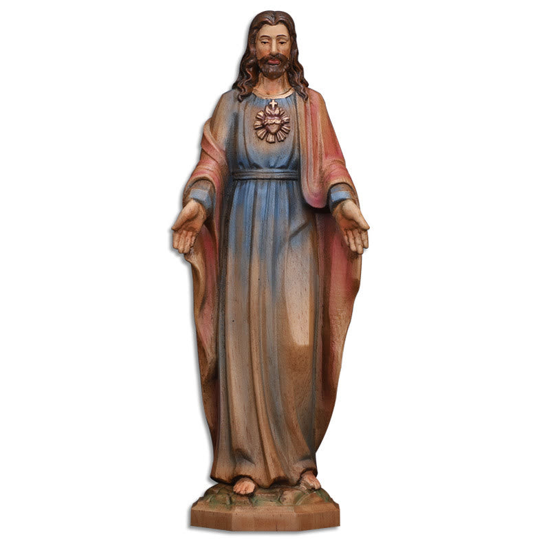 Christianartworkshop Jesus-Holz-Schreibtisch-Ornament: Glauben tragen und göttliche Erlösung bringen