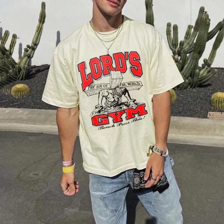 Christianartworkshop T-Shirt mit Aufschrift „His Pain Your Gai“ - image 0