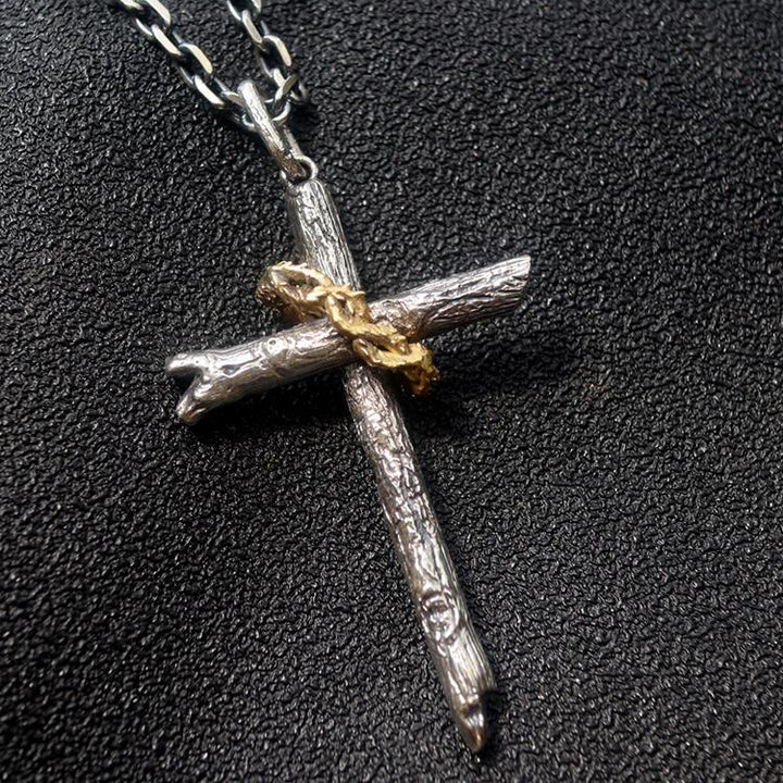 Christianartworkshop Dornenkreuz-Halskette aus 925er Sterlingsilber: Ein Symbol des Glaubens - image 4