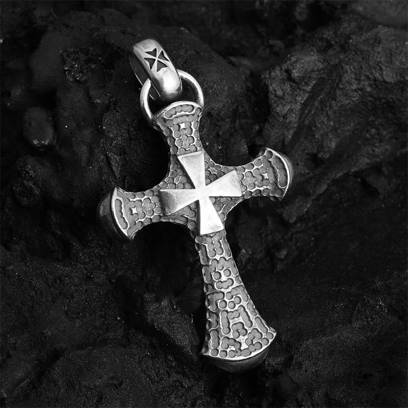 Christianartworkshop 925 Sterling Silber Klassische & Vintage Kruzifix-Halskette: Historische Ästhetik trifft auf moderne Handwerkskunst - 925 Sterlingsilber - image 0