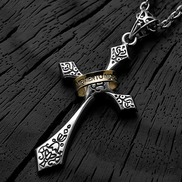 Christianartworkshop 925 Sterling Silber Moderne & Minimalistische Kruzifix Halskette: Ein Symbol des dunklen Talismans - image 7