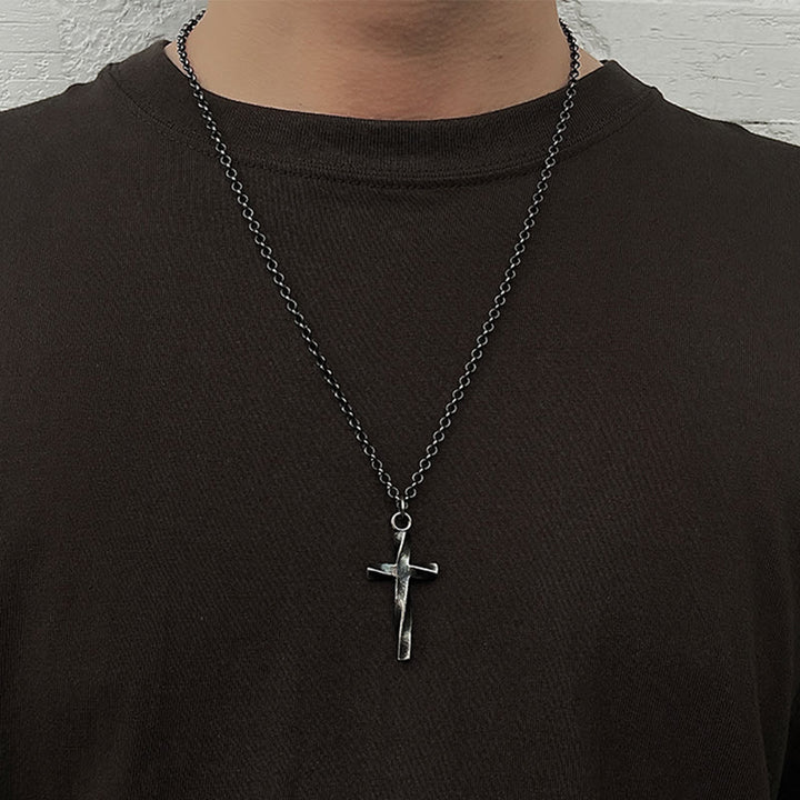 Christianartworkshop Kreuzkette aus 999er Sterlingsilber: Ein Hauch von Eleganz - image 1