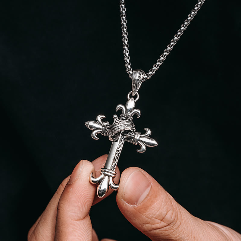 Christianartworkshop 925 Sterling Silber Moderne & Minimalistische Kruzifix Halskette: Ein Symbol für Heiliges und Reinheit - image 6