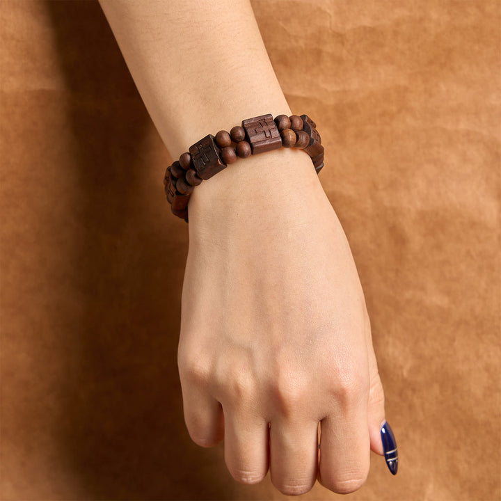 Christianartworkshop 3colors Kreuz-Holzarmband: Symbol der Hingabe und Schönheit - image 7