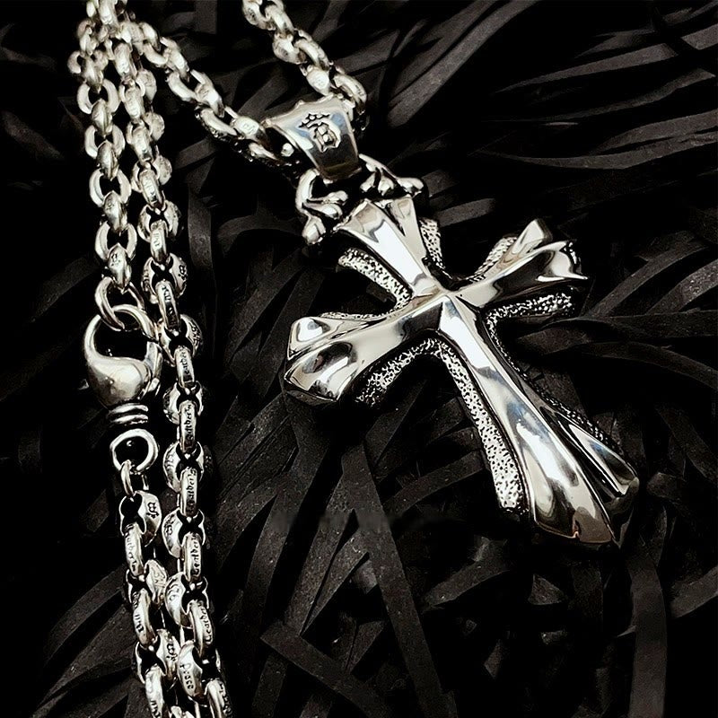 Christianartworkshop 925 Sterling Silber Modernes & minimalistisches Kruzifix-Halsband: Schlichtes Design für Gläubige - image 4