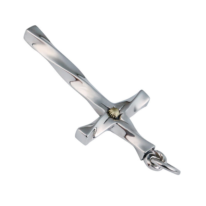 Christianartworkshop 925 Sterling Silber Moderne & Minimalistische Kreuz Halskette: Elegante Mischung aus Glauben und Mode - image 2