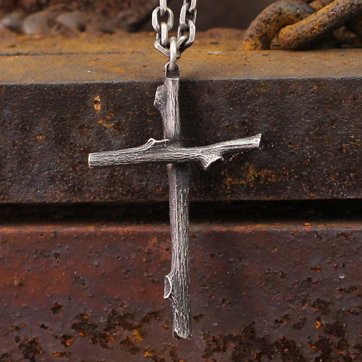 Christianartworkshop 925 Sterling Silber Moderne & Minimalistische Kreuzkette: Eine Hommage an den unverfälschten Glauben - image 5