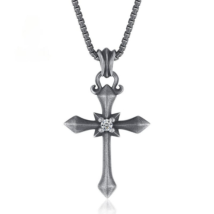 Christianartworkshop 925 Sterling Silber Moderne & Minimalistische Kreuz Halskette: Geheimnisvolles und trendiges Symbol des Glaubens - image 4