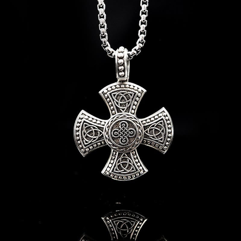 Christianartworkshop 925 Sterling Silber Vintage & Klassische Kreuzkette: Antike Eleganz trifft auf spirituelle Symbolik - 925 Sterlingsilber - image 0