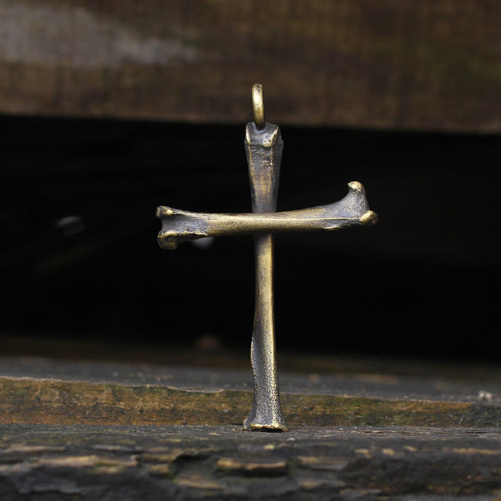 Christianartworkshop Halskette aus 925er Sterlingsilber in moderner und minimalistischer Knochenform: Ausdruck von Persönlichkeit durch Schlichtheit - image 1